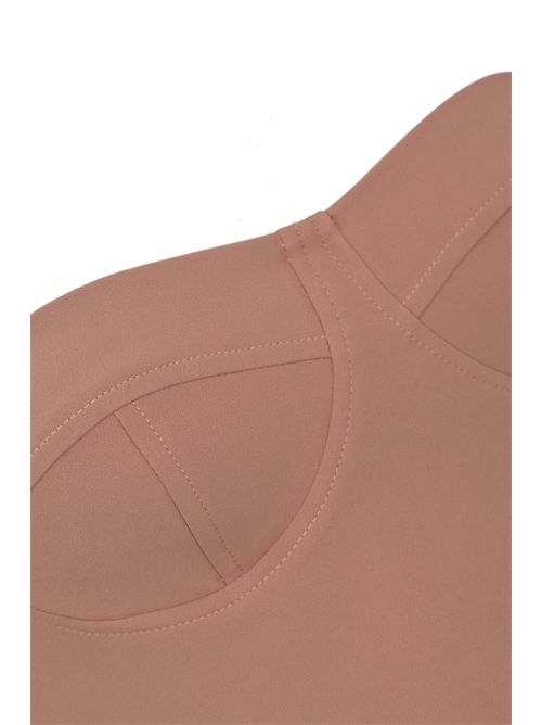 Top bustier strutturato in crêpe Patrizia Pepe | 2C1690 A737B885